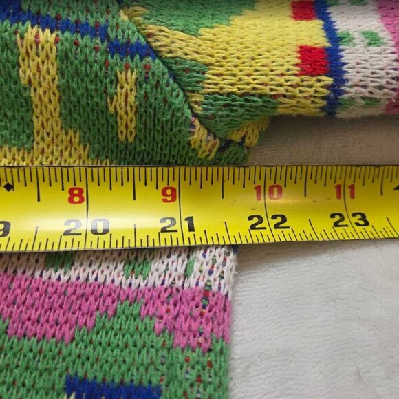 XS Farm Rio x Anthropologie Sweet Orchard fruit knit cardigan oversized sweater - Picture 11 of 12